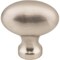 Jeffrey Alexander 1-9/16" Overall Length Satin Nickel Football Lyon Cabinet Knob 3991SN - alternate 3